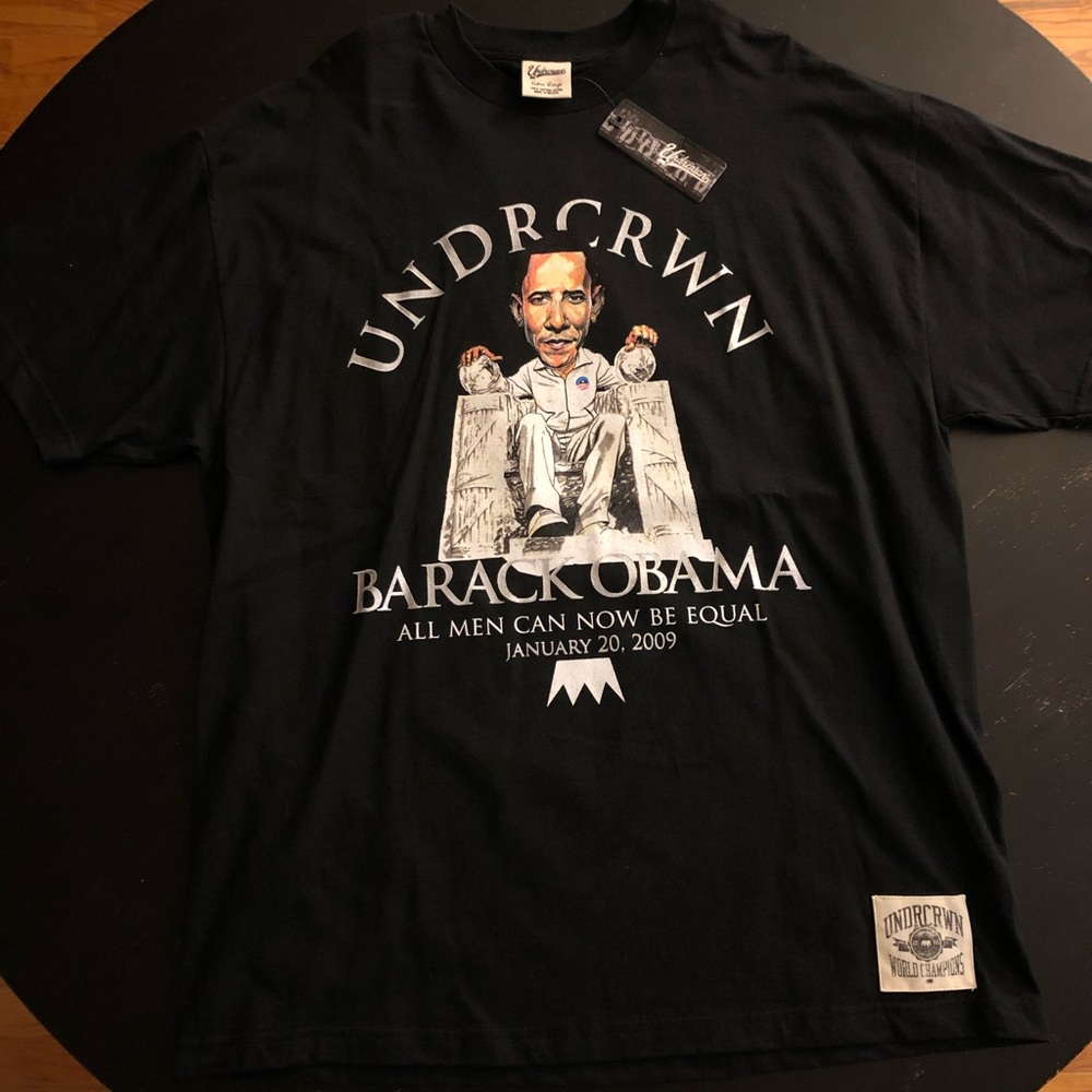 BARACK OBAMA UNDRCRWN GRAPHIC RAP TEE